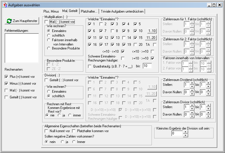 Programme Rechenblatt Start Pabst Software De